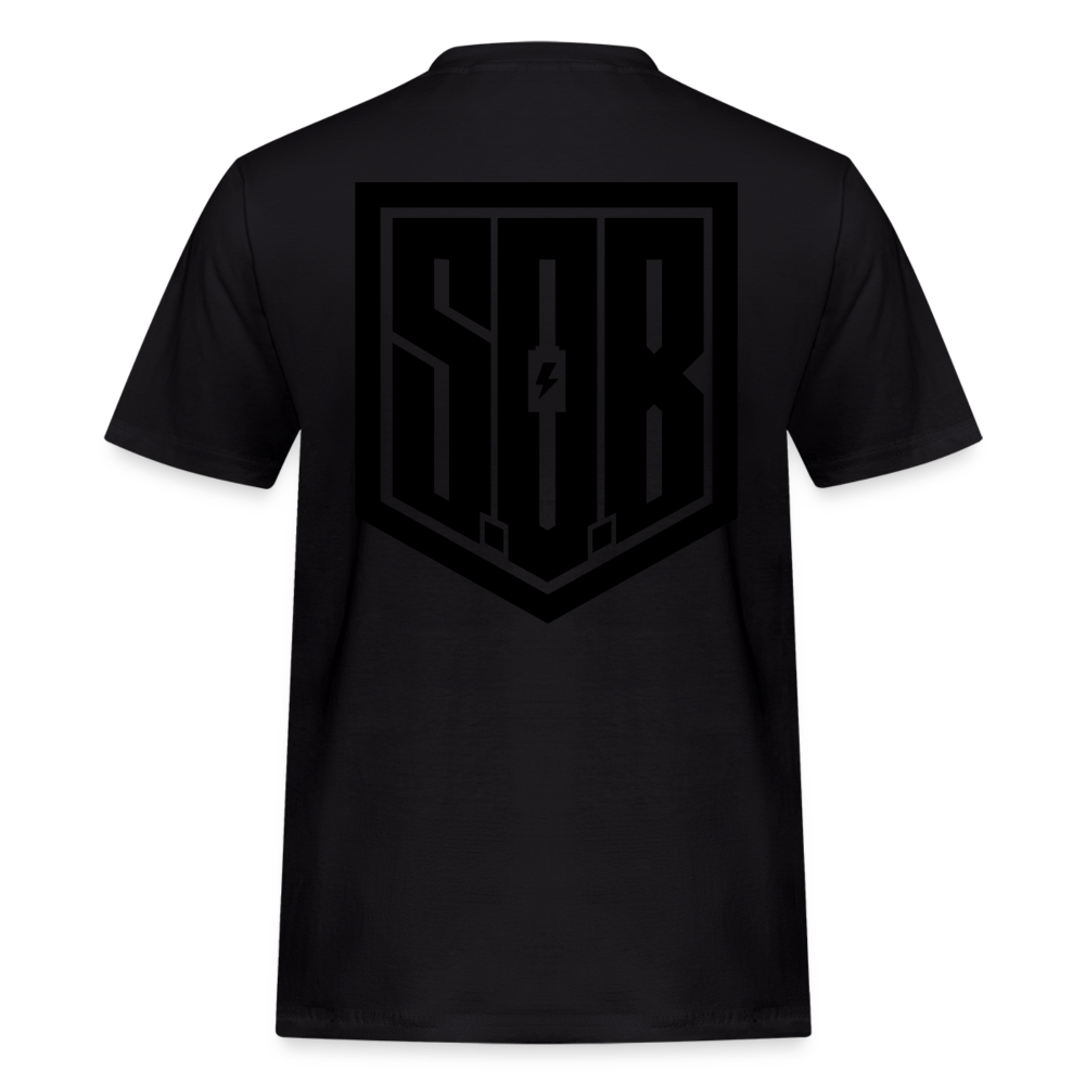 SPOD Männer Workwear T-Shirt Schwarz / S SOB BLACKLINE - Russel Athletics Shirt E-Bike-Community