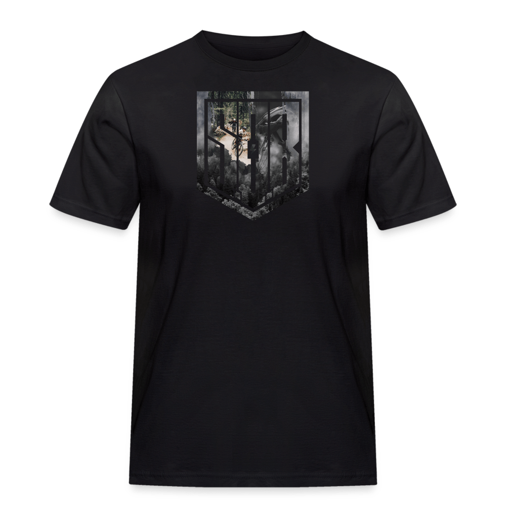 SPOD Männer Workwear T-Shirt Schwarz / S SoB - Trailground - Russel Athletic E-Bike-Community