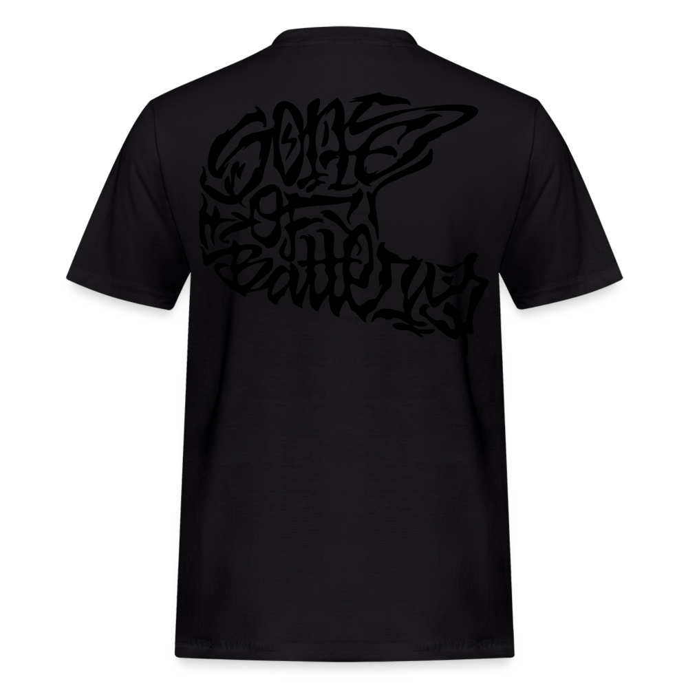 SPOD Männer Workwear T-Shirt Schwarz / S TPOM BLACKLINE - Russel Athletics Shirt E-Bike-Community