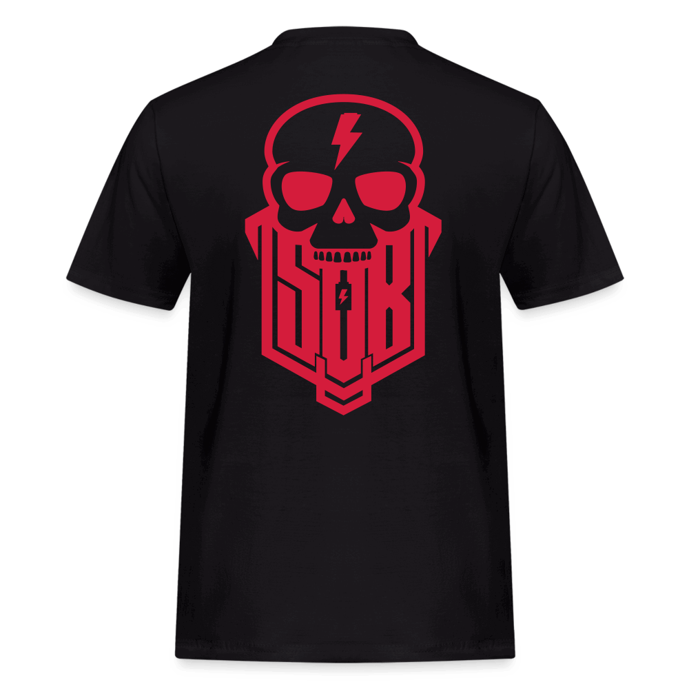 SPOD Männer Workwear T-Shirt SKULLGANG - REDLINE Männer Workwear T-Shirt E-Bike-Community