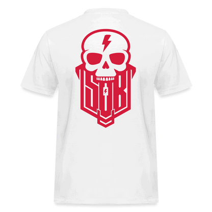 SPOD Männer Workwear T-Shirt SKULLGANG - REDLINE Männer Workwear T-Shirt E-Bike-Community