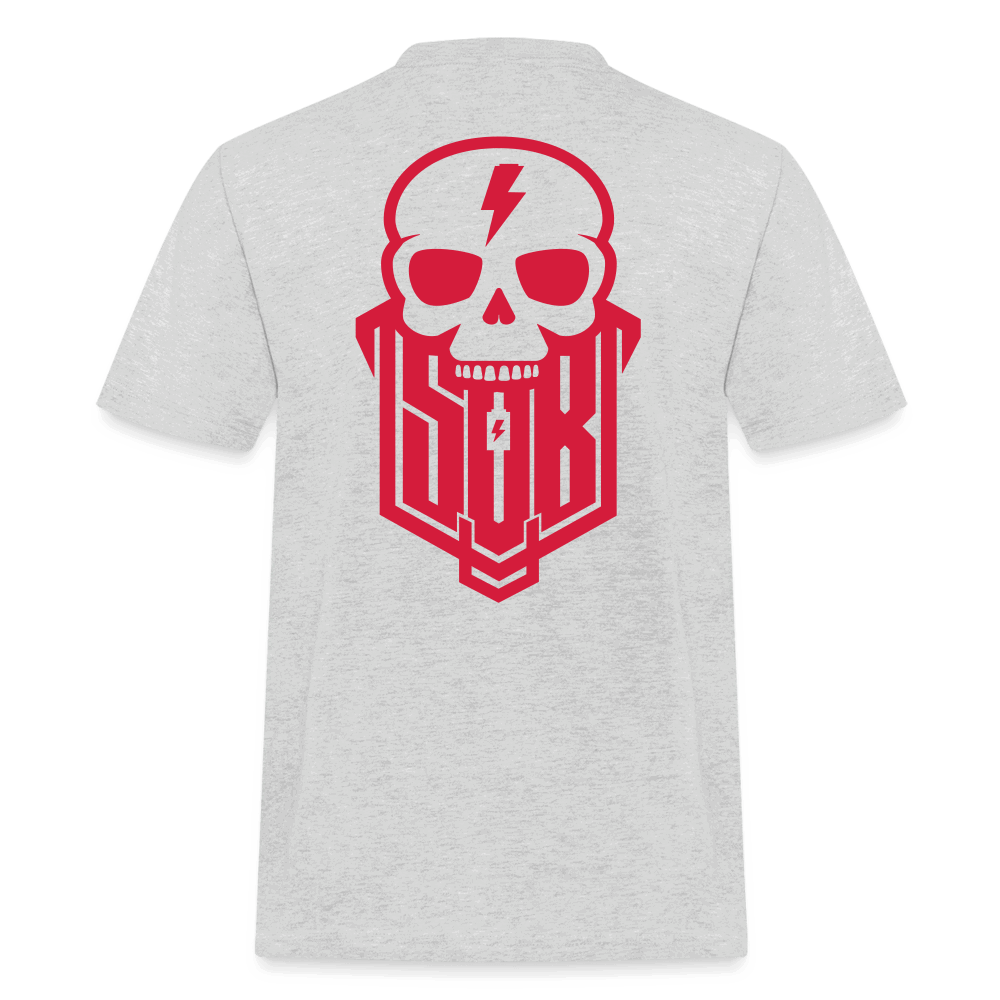 SPOD Männer Workwear T-Shirt SKULLGANG - REDLINE Männer Workwear T-Shirt E-Bike-Community