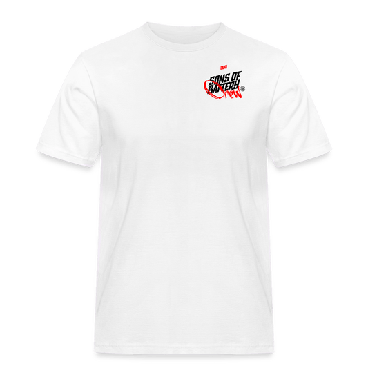 SPOD Männer Workwear T-Shirt Weiß / S sonscrewdori E-Bike-Community