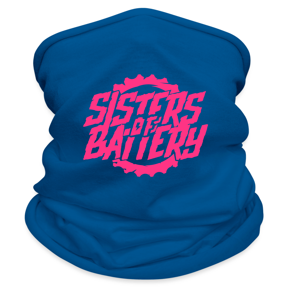 SPOD Multifunktionstuch Blau / One size Sisters of Battery Neonpink - Multifunktionstuch E-Bike-Community