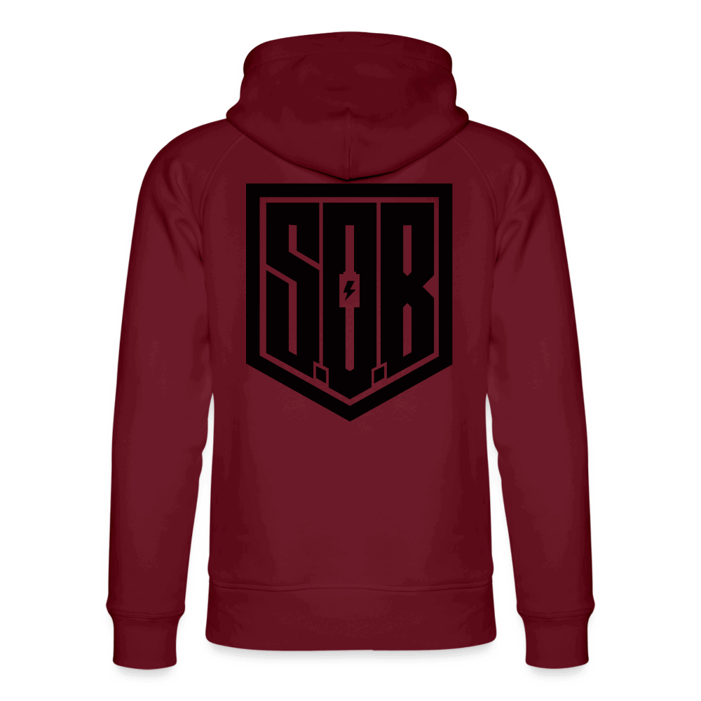 SPOD Unisex Bio-Hoodie von Stanley & Stella Burgunderrot / XS Fashion Hoodie *bio*  von Stanley & Stella E-Bike-Community