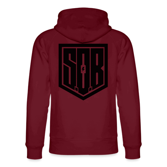 SPOD Unisex Bio-Hoodie von Stanley & Stella Burgunderrot / XS Fashion Hoodie *bio*  von Stanley & Stella E-Bike-Community