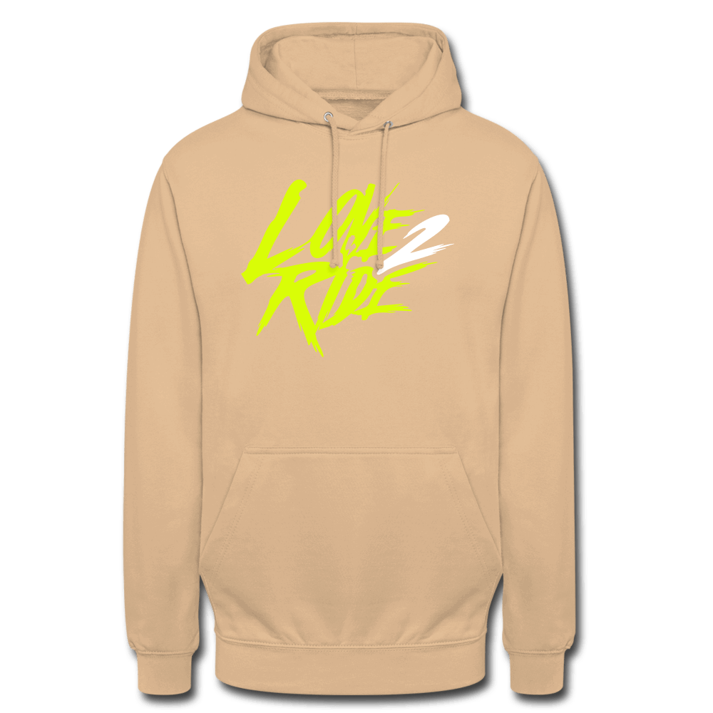 SPOD Unisex Hoodie Beige / S Love 2 Ride - Unisex Hoodie E-Bike-Community