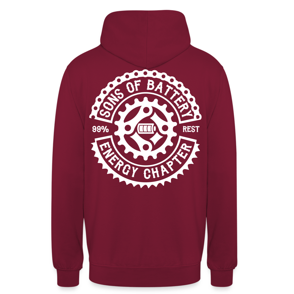 SPOD Unisex Hoodie Bordeaux / S Sons of Battery - Classic - Unisex Hoodie E-Bike-Community