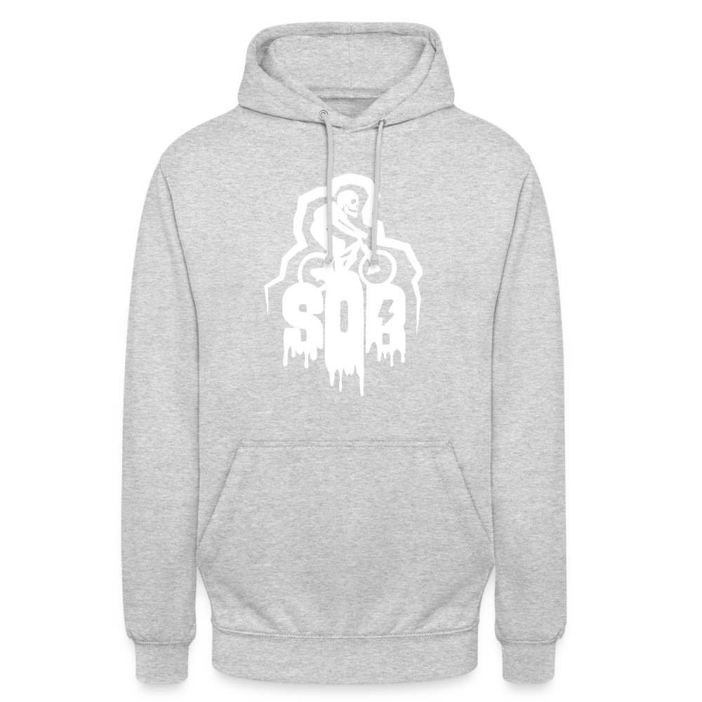 SPOD Unisex Hoodie Hellgrau meliert / S Horror - Sons of Battery - Unisex Hoodie E-Bike-Community