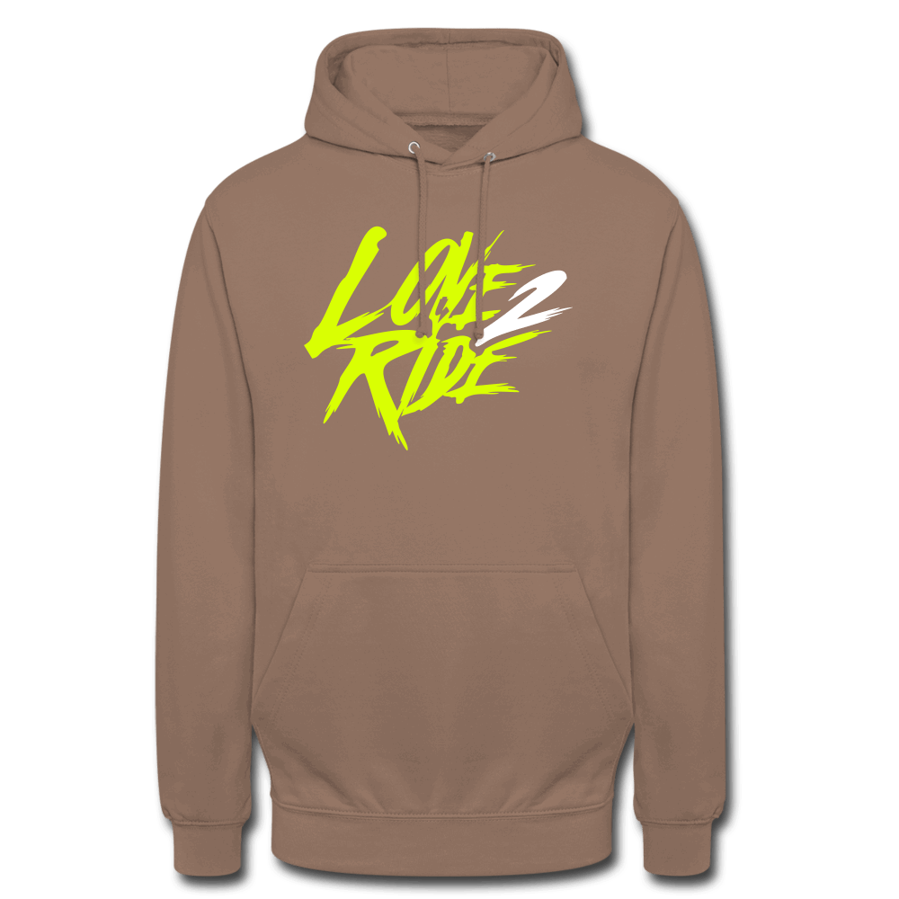 SPOD Unisex Hoodie Mokka / S Love 2 Ride - Unisex Hoodie E-Bike-Community