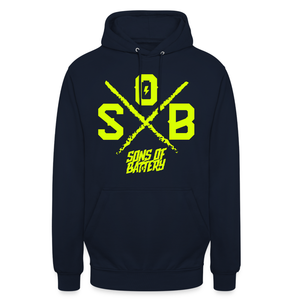 SPOD Unisex Hoodie Navy / S SOB CROSS - SONS OF BATTERY - Unisex Hoodie E-Bike-Community