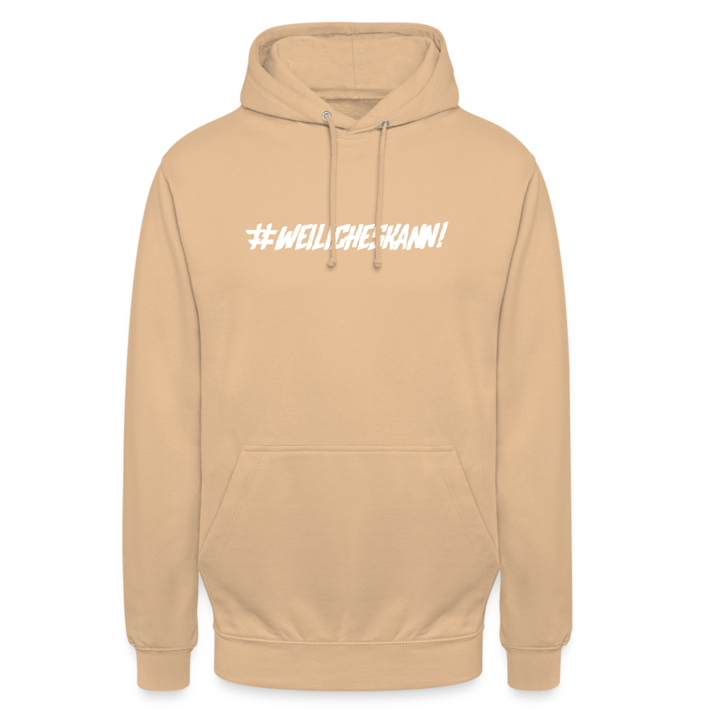 SPOD Unisex Hoodie Pfirsich / S Weil ich es kann! - Sons of Battery - Unisex Hoodie E-Bike-Community