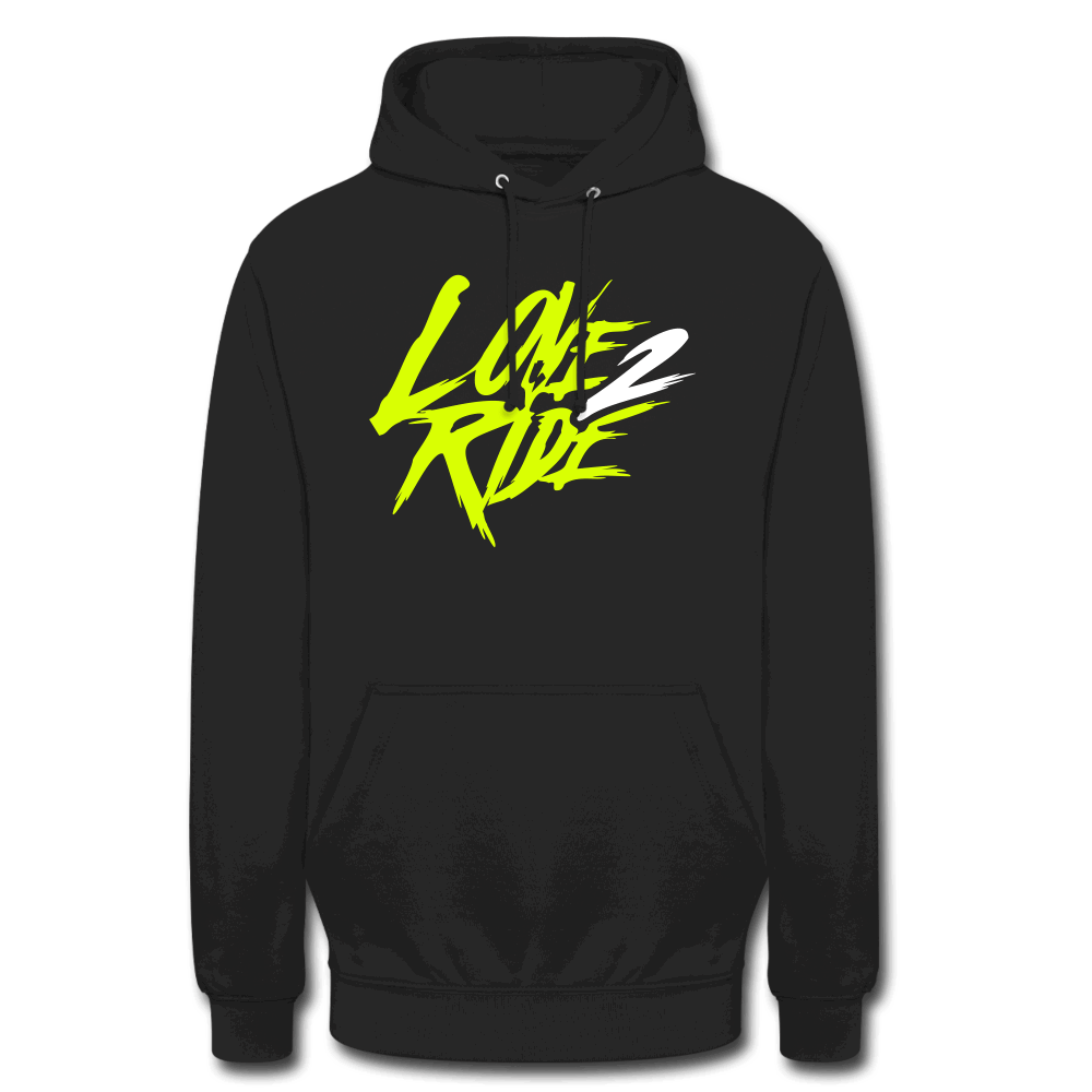 SPOD Unisex Hoodie Schwarz / S Love 2 Ride - Unisex Hoodie E-Bike-Community