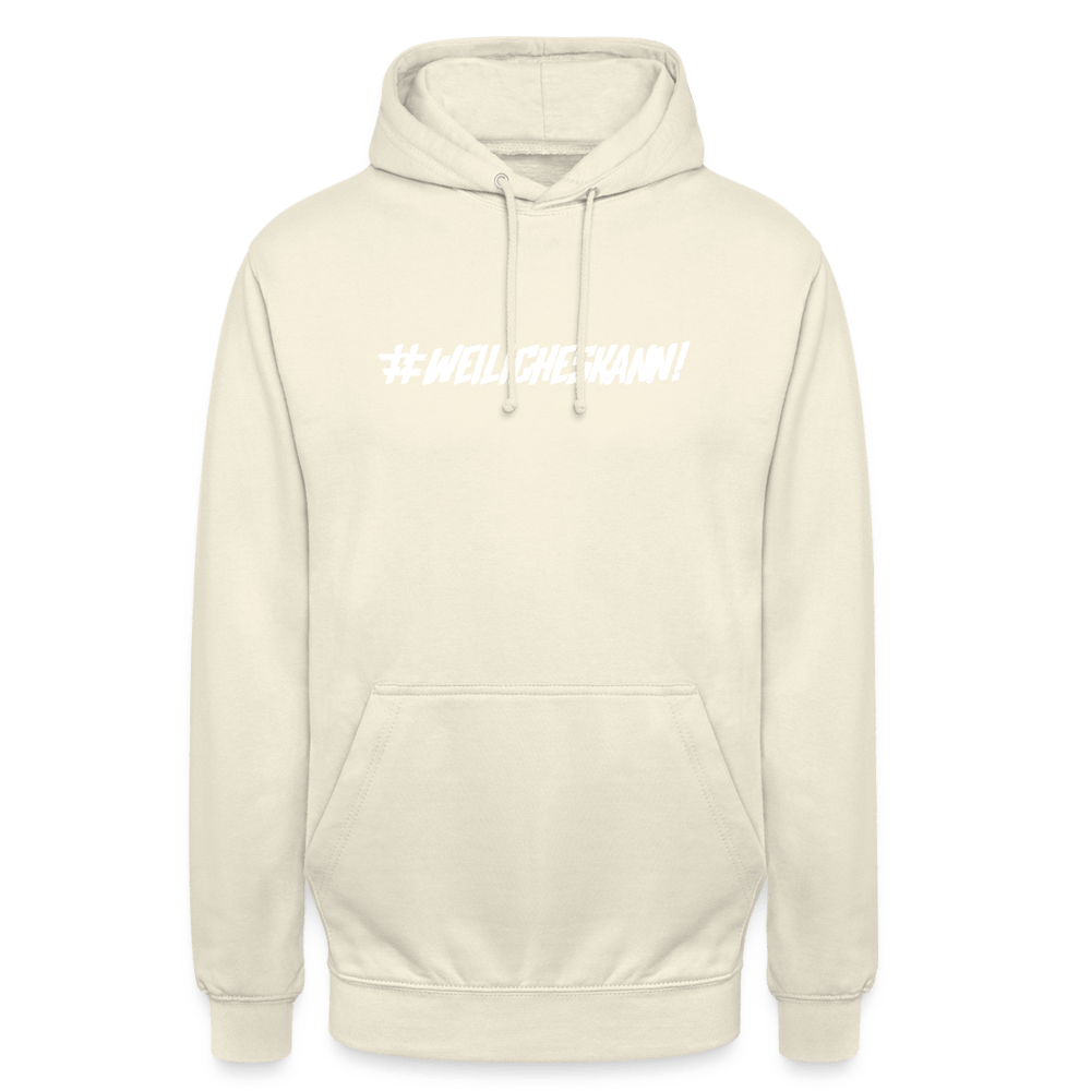 SPOD Unisex Hoodie Vanille-Milchshake / S Weil ich es kann! - Sons of Battery - Unisex Hoodie E-Bike-Community