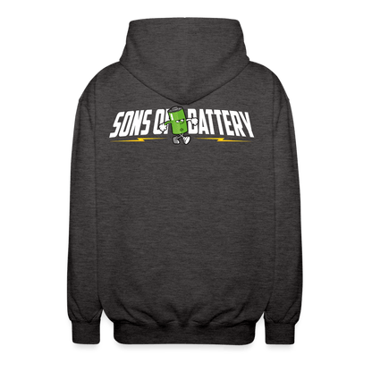 SPOD Unisex Kapuzenjacke Sons of Battery - B-Boy - 2 Seiten - Unisex Kapuzenjacke E-Bike-Community