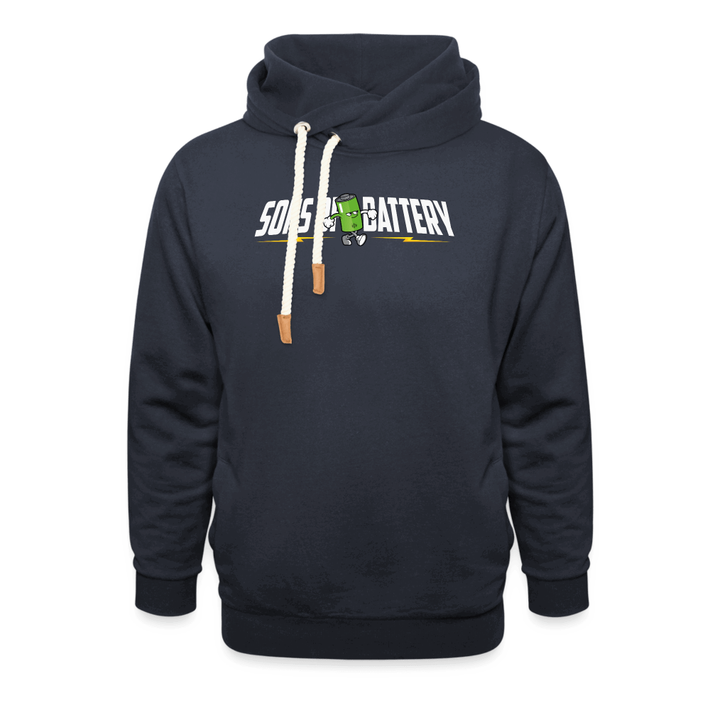 SPOD Unisex Schalkragen Hoodie Navy / XS Sons of Battery B-Boy Unisex Schalkragen Hoodie E-Bike-Community