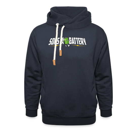 SPOD Unisex Schalkragen Hoodie Navy / XS Sons of Battery B-Boy Unisex Schalkragen Hoodie E-Bike-Community