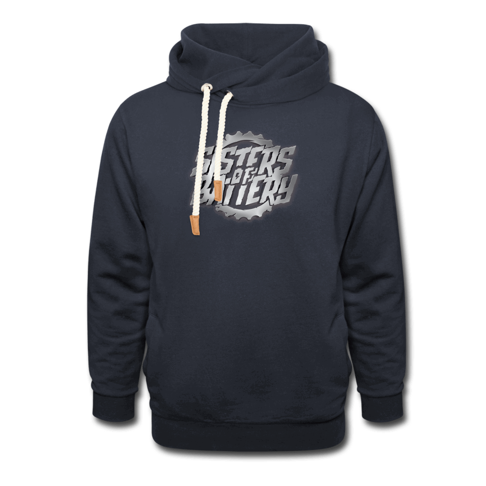 SPOD Unisex Schalkragen Hoodie XS Sisters of Battery - Unisex Schalkragen Hoodie E-Bike-Community