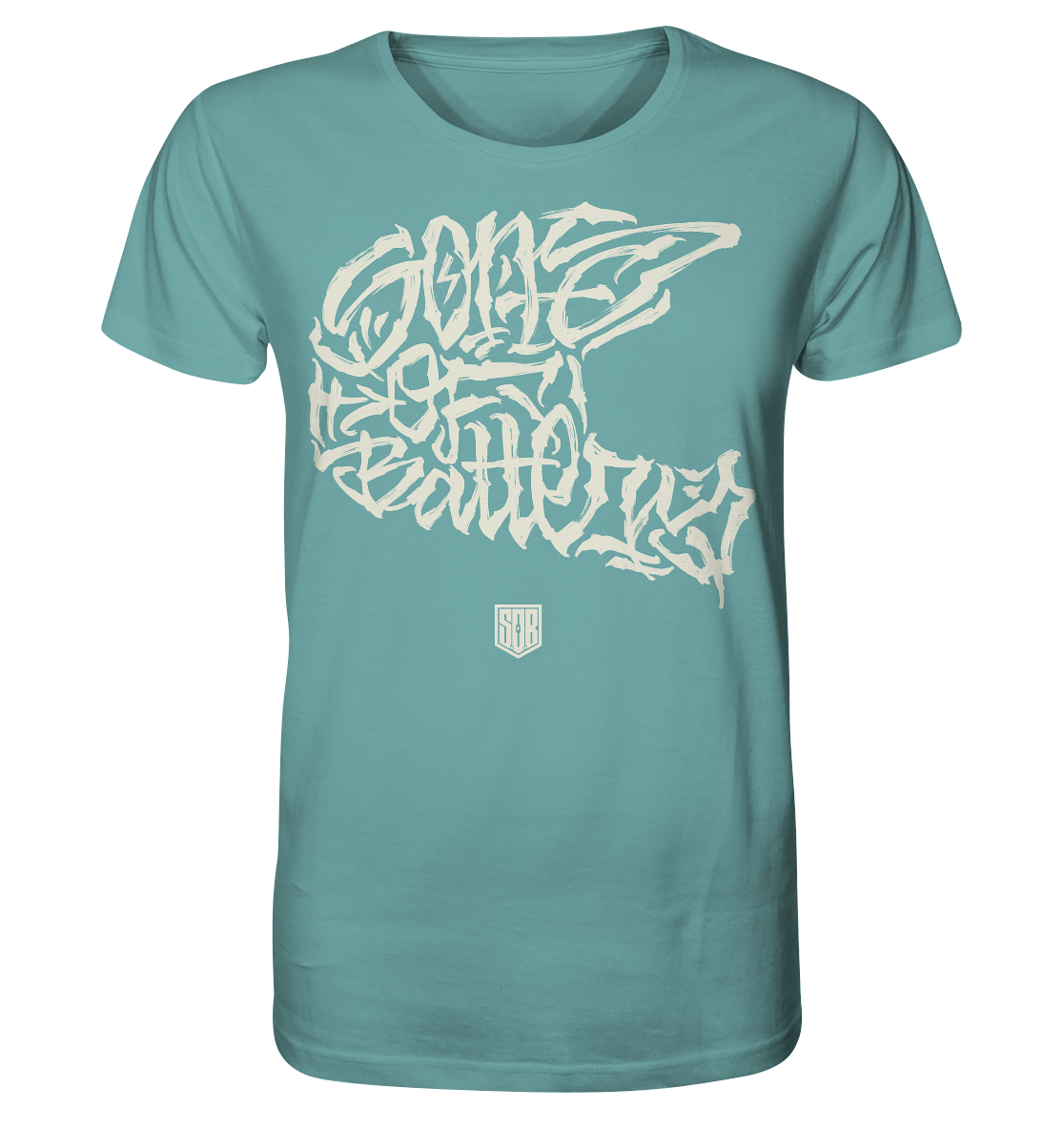 Sons of Battery® - E-MTB Brand & Community Unisex-Shirts Citadel Blue / XS The Power of Movement - Front Print- Organic Shirt (Flip Label) - Organic Shirt E-Bike-Community